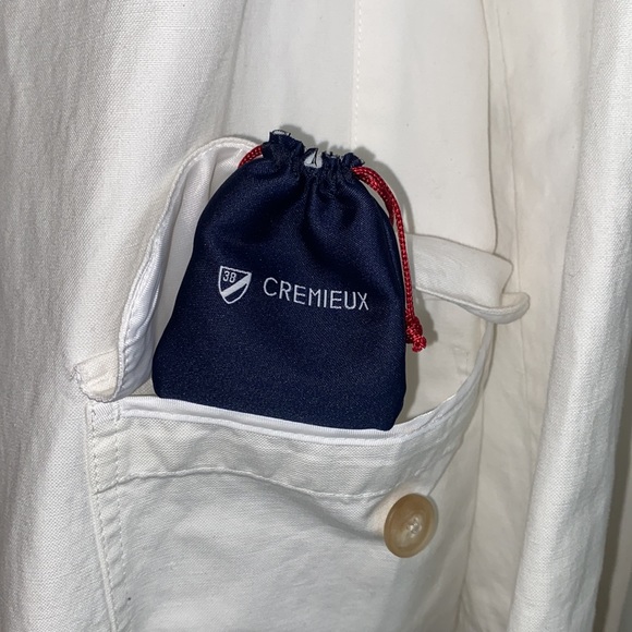 Cremieux Serengeti Collection White Linen Blazer - Picture 10 of 11